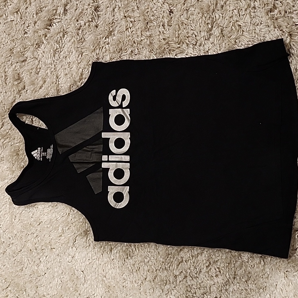 Adidas cross tank top black L/14 kt3